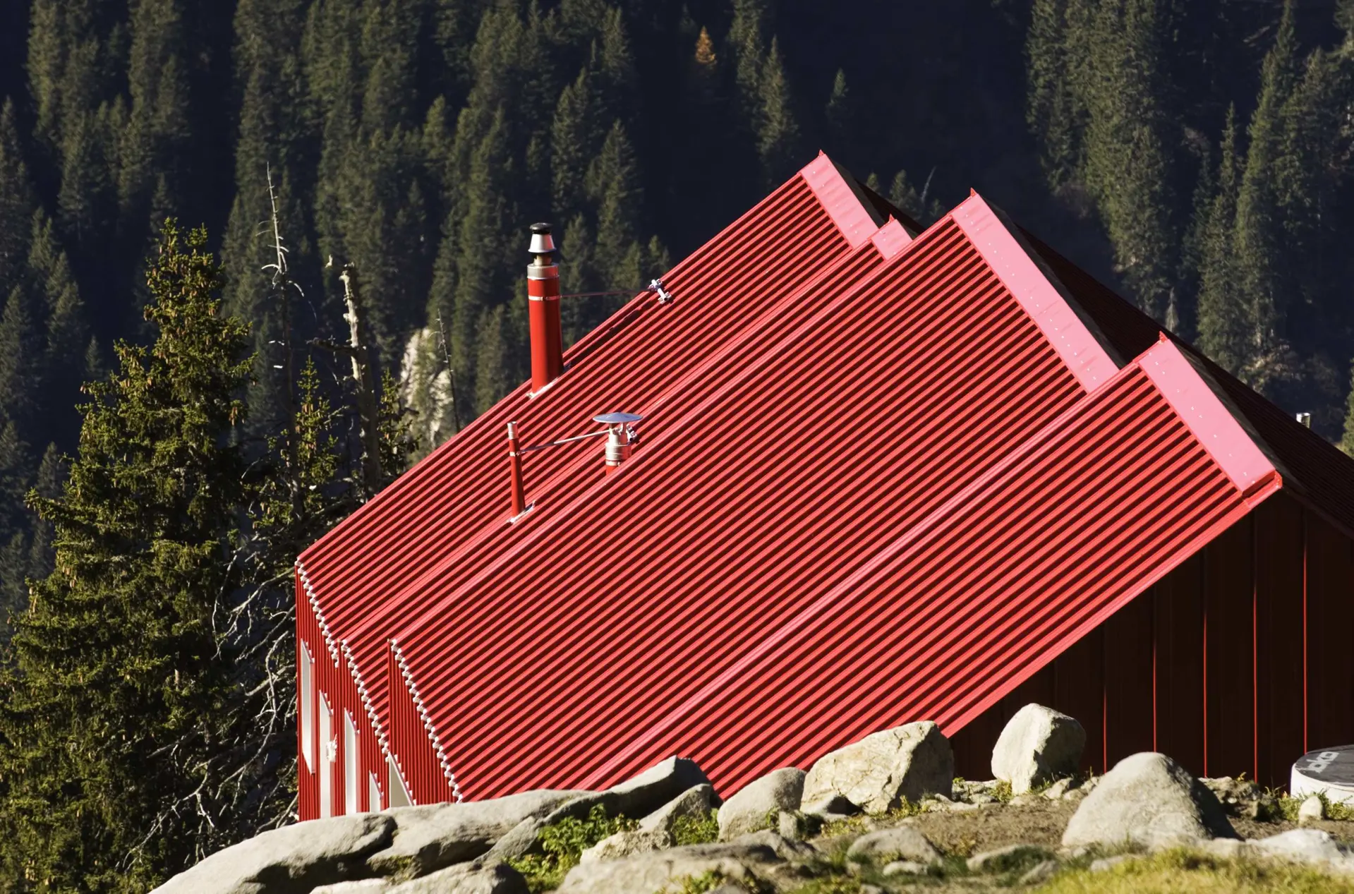 06_Neubau Alpgebäude_Ziegenalp Puzzetta Fuorns Platta